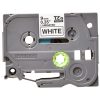 cassette à ruban brother tze 221 noir sur blanc, 9 mm de large / 8 m de long