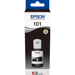epson 101 noir bouteille d'encre epson ecotank d'origine (c13t03v14a)